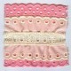 COLOURED EYELET EMBRODERY INSERTION 003