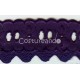 COLOURED EYELET EMBRODERY INSERTION 006