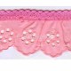 COLOURED RUFFLED EYELET EMBRODERY LACE 007