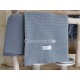 GREY COTTON KNITTED  SHAWL