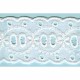 TIRA BORDADA BLANCA/BEIGE ENTREDÓS 014
