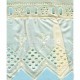 TIRA BORDADA BLANCA/BEIGE FRUNCIDA 005