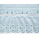 TIRA BORDADA BLANCA/BEIGE FRUNCIDA 016