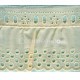 TIRA BORDADA BLANCA/BEIGE FRUNCIDA 016
