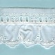 TIRA BORDADA BLANCA/BEIGE FRUNCIDA 018