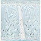 TIRA BORDADA BLANCA/BEIGE FRUNCIDA 022