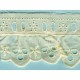 TIRA BORDADA BLANCA/BEIGE FRUNCIDA 028