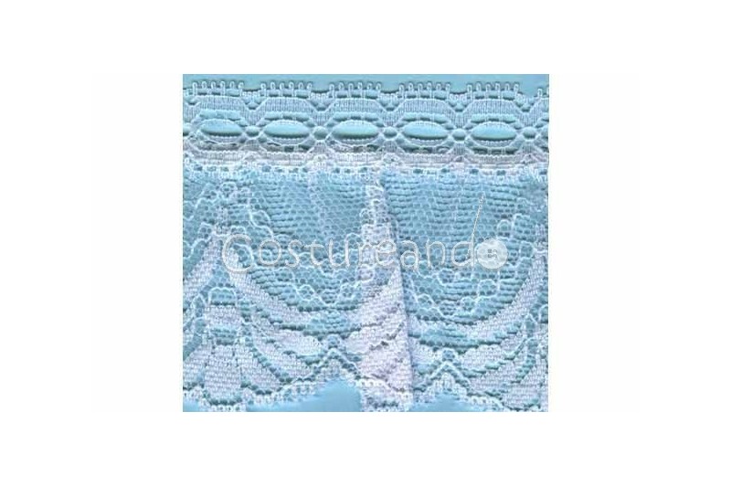 PUNTILLA DE NYLON FRUNCIDA 019