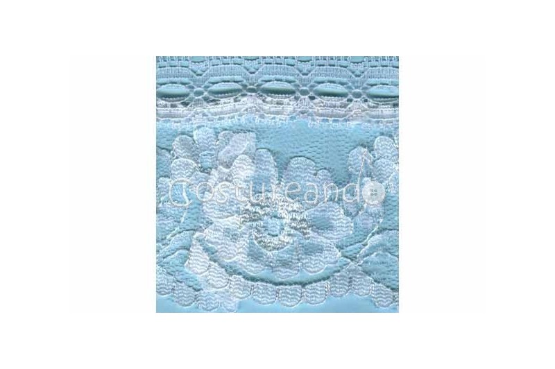 PUNTILLA DE NYLON FRUNCIDA 026
