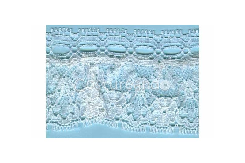 PUNTILLA DE NYLON FRUNCIDA 034