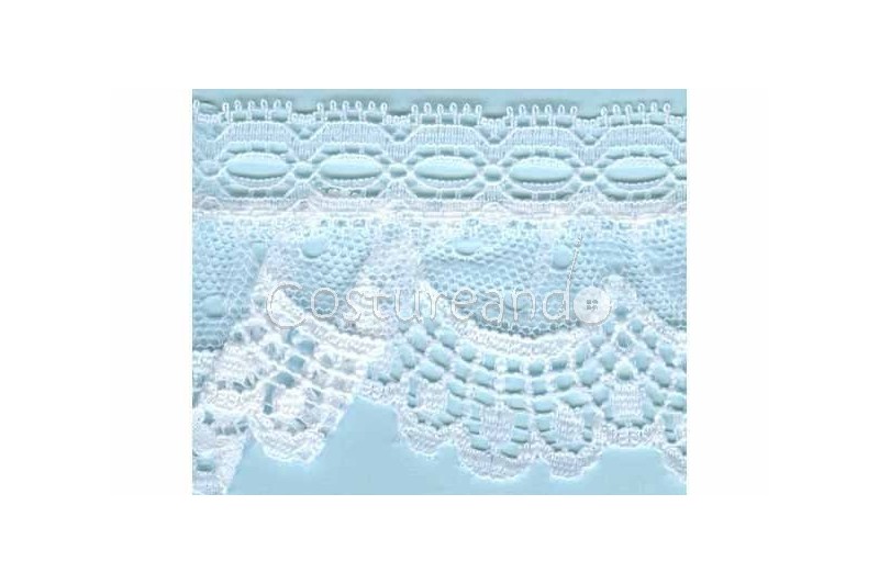 PUNTILLA DE NYLON FRUNCIDA 041