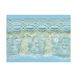 PUNTILLA DE NYLON FRUNCIDA 042