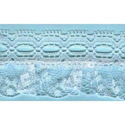 PUNTILLA DE NYLON FRUNCIDA 047