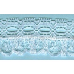 PUNTILLA DE NYLON FRUNCIDA 049