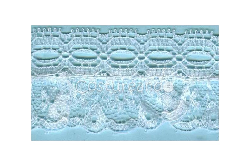 PUNTILLA DE NYLON FRUNCIDA 050
