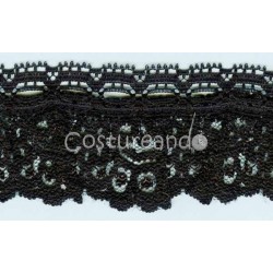 PUNTILLA DE NYLON FRUNCIDA 053