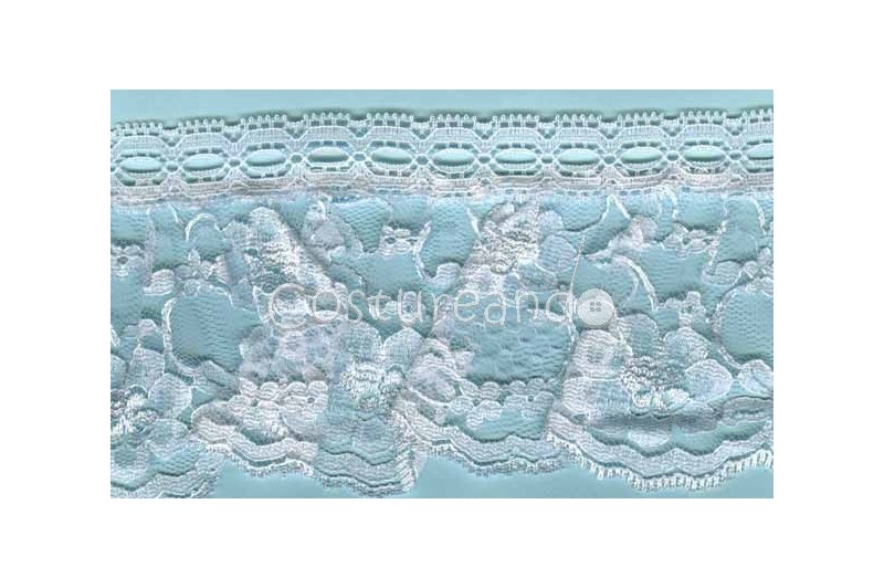 PUNTILLA DE NYLON FRUNCIDA 055