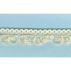 PUNTILLA DE NYLON FRUNCIDA 044