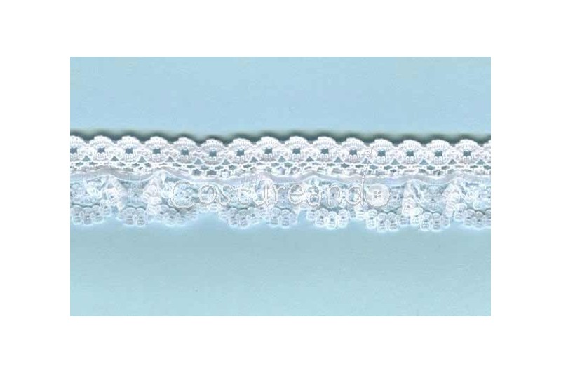 PUNTILLA DE NYLON FRUNCIDA 044